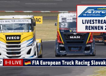 🇩🇪 LIVE Truck Grand Prix Slovakiaring: R2 Goodyear FIA European Truck Racing Ch’ship – 07. Juni 2025