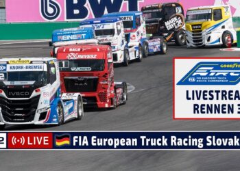🇩🇪 LIVE Truck Grand Prix Slovakiaring: R3 Goodyear FIA European Truck Racing Ch’ship – 08. Juni 2025