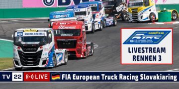 🇩🇪 LIVE Truck Grand Prix Slovakiaring: R3 Goodyear FIA European Truck Racing Ch’ship – 08. Juni 2025