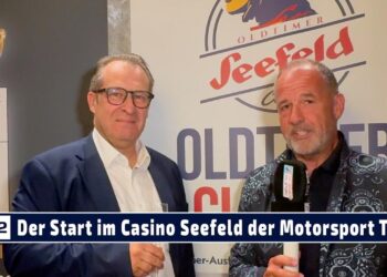 MOTOR TV22: Der Start im Casino Seefeld der Motorsport Tage 2025