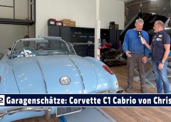 Garagenschätze: Amerikas Sportwagen-Ikone – Corvette C1 Cabrio von Christian Kern