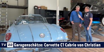 Garagenschätze: Amerikas Sportwagen-Ikone – Corvette C1 Cabrio von Christian Kern