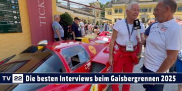 MOTOR TV22: Gaisbergrennen 2025 – Das Interviews bei Schloss Hellbrunn