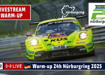 🇩🇪 LIVE Warm-up ADAC RAVENOL 24H Nürburgring Samstag 2025 – Das größte Autorennen der Welt