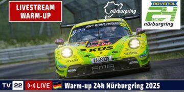 🇩🇪 LIVE Warm-up ADAC RAVENOL 24H Nürburgring Samstag 2025 – Das größte Autorennen der Welt