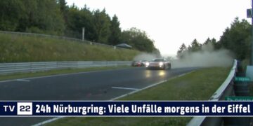 24h Nürburgring: Die Morgenstunden in der Grünen Hölle – Grello führt weiter vor Rowe BMW