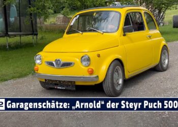 Garagenschätze: Der Steyr Puch 500 S „Arnold“ von Christine Dorfner