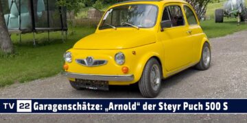 Garagenschätze: Der Steyr Puch 500 S „Arnold“ von Christine Dorfner