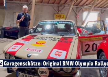 Garagenschätze: Original BMW 3.0 S Olympia Rallye 1972, URD 1600, Jaguar XK 120 und Jaguar MK2