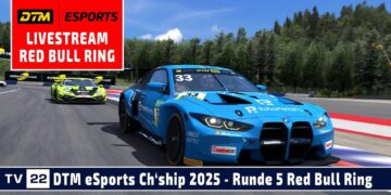 LIVE DTM Red Bull Ring Runde 5 | DTM eSports Championship 2025 powered by RaceRoom