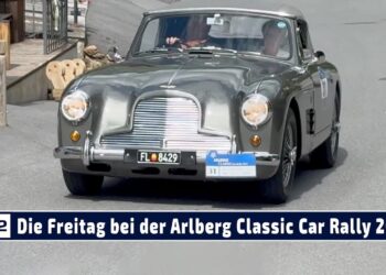 MOTOR TV22: Der Freitag in Fiss bei der Arlberg Classic Car Rally 2025