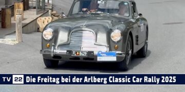 MOTOR TV22: Der Freitag in Fiss bei der Arlberg Classic Car Rally 2025