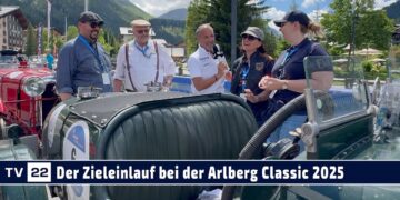 MOTOR TV22: Der Zieleinlauf in Lech bei der Arlberg Classic Car Rally 2025