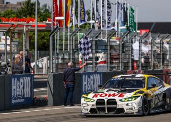 Rowe-BMW gewinnt hitzigen Eifelkrimi