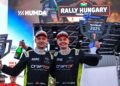 alle Carlberg (r.): Mit dem überlegenen Sieg in Ungarn hat sich der Opel-Junior selbst die Latte hoch gelegt