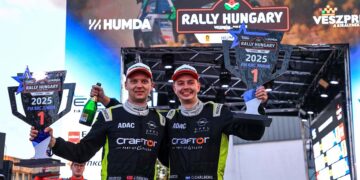 alle Carlberg (r.): Mit dem überlegenen Sieg in Ungarn hat sich der Opel-Junior selbst die Latte hoch gelegt