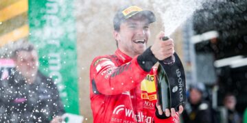 Lucas Auer möchte die erste Saisonhälfte als Tabellenführer abschließen