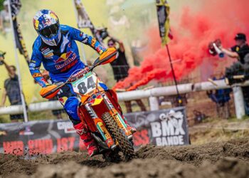 Jeffrey Herlings fuhr beim ADAC MX Masters in Dreetz drei souveräne Laufsiege ein