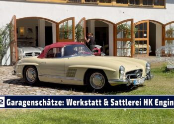 Garagenschätze: Legende Flügeltürer – Werkstatt & Sattlerei der Mercedes 300 SL bei HK Engineering