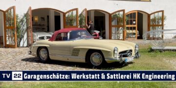 Garagenschätze: Legende Flügeltürer – Werkstatt & Sattlerei der Mercedes 300 SL bei HK Engineering