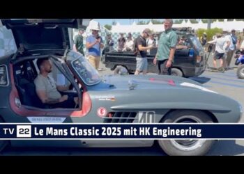 MOTOR TV22: Die legendären Flügeltürer bei der Le Mans Classic 2025 | HK Engineering