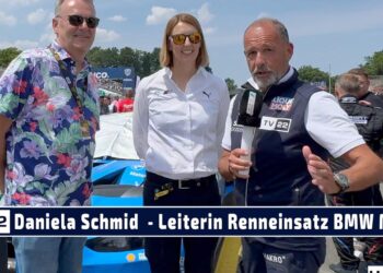 MOTOR TV22: Daniela Schmid im Interview auf der Startaufstellung der DTM am Norisring