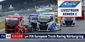 🇩🇪 LIVE Truck Grand Prix Nürburgring: R2 Goodyear FIA European Truck Racing Ch’ship – 12.07.2025