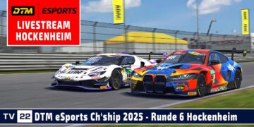 🇩🇪 LIVE DTM Hockenheimring Runde 6 | DTM eSports Championship 2025 powered by RaceRoom
