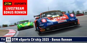 🇩🇪 LIVE DTM Bonus Rennen | DTM eSports Championship 2025 powered by RaceRoom