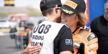 Louis Wolff (rechts) konnte sich den ersten Sieg des Wochenendes sichern (Foto: Dino Eisele)