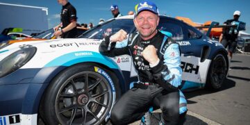 Tomasz Magdziarz dominiert aktuell die Porsche Sprint Challenge Deutschland GT3 (Foto: Porsche Sports Cup)