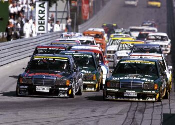 Ebenfalls am Nürburgring dabei: ein Mercedes-Benz 190E Evo II von Roland Asch