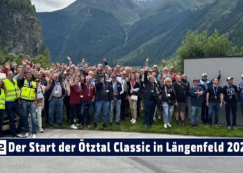 MOTOR TV22: Der Start der Ötztal Classic 2025 beim Aqua Dome in Längenfeld