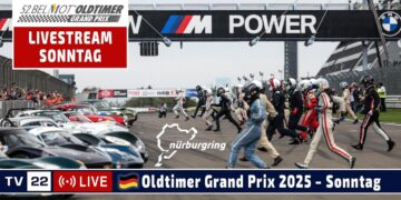 🇩🇪 LIVE Oldtimer Grand Prix am Nürburgring – Alle Rennen Sonntag 03. August 2025