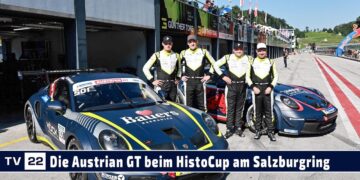 MOTOR TV22: Austrian GT – Die Porsche Cup, GT4, GT3 und GT Open beim HistoCup am Salzburgring 2025