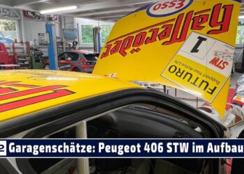 Garagenschätze: Hasseröder Peugeot 406 STW Aïello – Motorsport Klassiker bei Martin Niedertscheider