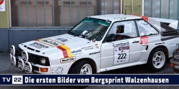 MOTOR TV22: Die ersten Bilder vom 7. Bergsprint Walzenhausen in der Schweiz 2025