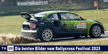 MOTOR TV22: Rallycross Action beim Saisonfinale im PS Racing Center Greinbach 2025