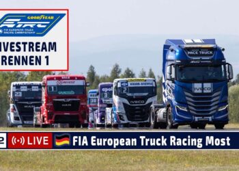 🇩🇪 LIVE Truck Grand Prix Most: R1 Goodyear FIA European Truck Racing Ch’ship – 30.08.2025