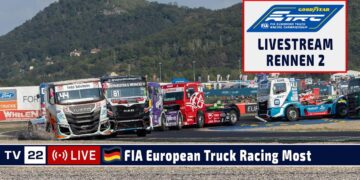 🇩🇪 LIVE Truck Grand Prix Most: R2 Goodyear FIA European Truck Racing Ch’ship – 30.08.2025