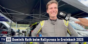 MOTOR TV22: Dominik Rath im Peugeot 207 Super 1600 beim Rallycross in Greinbach 2025