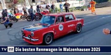 MOTOR TV22: Die schönsten Autos beim Bergsprint Walzenhausen in der Schweiz 2025