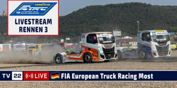 🇩🇪 LIVE Truck Grand Prix Most: R3 Goodyear FIA European Truck Racing Ch’ship – 31.08.2025