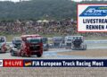 🇩🇪 LIVE Truck Grand Prix Most: R4 Goodyear FIA European Truck Racing Ch’ship – 31.08.2025