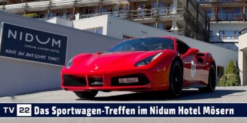 MOTOR TV22: Das Sportwagen-Treffem im NIDUM casual luxury Hotel bei Seefeld in Tirol