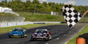 Etienne Ploenes (links) und Fabian Dybionka (rechts) holten je einen Sieg in der Porsche Sprint Challenge Deutschland GT3 (Foto: Porsche Sports Cup)
