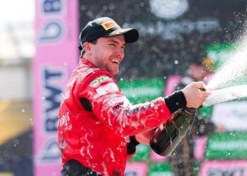 Der Österreicher Lucas Auer führt die DTM mit 109 Punkten an