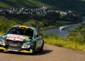 Marijan Griebel und Co-Pilotin Ella Kremer gewannen die Rallye ADAC Mittelrhein souverän