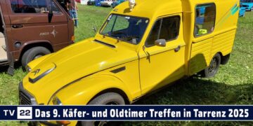 MOTOR TV22: Siggi und sein Citroen 2CV mit 80 PS beim Käfer – und Oldtimer Treffen in Tarrenz 2025