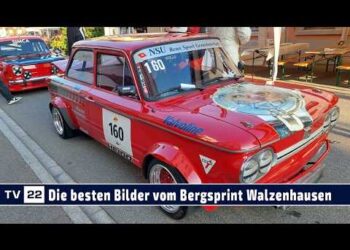 MOTOR TV22: Die besten Bilder vom Bergsprint Walzenhausen in der Schweiz 2025